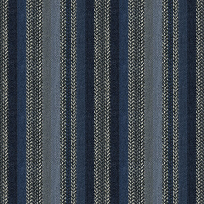 KRAVET DESIGN WEAVE  BLUE,INDIGO,GREY   - 34096.511.0