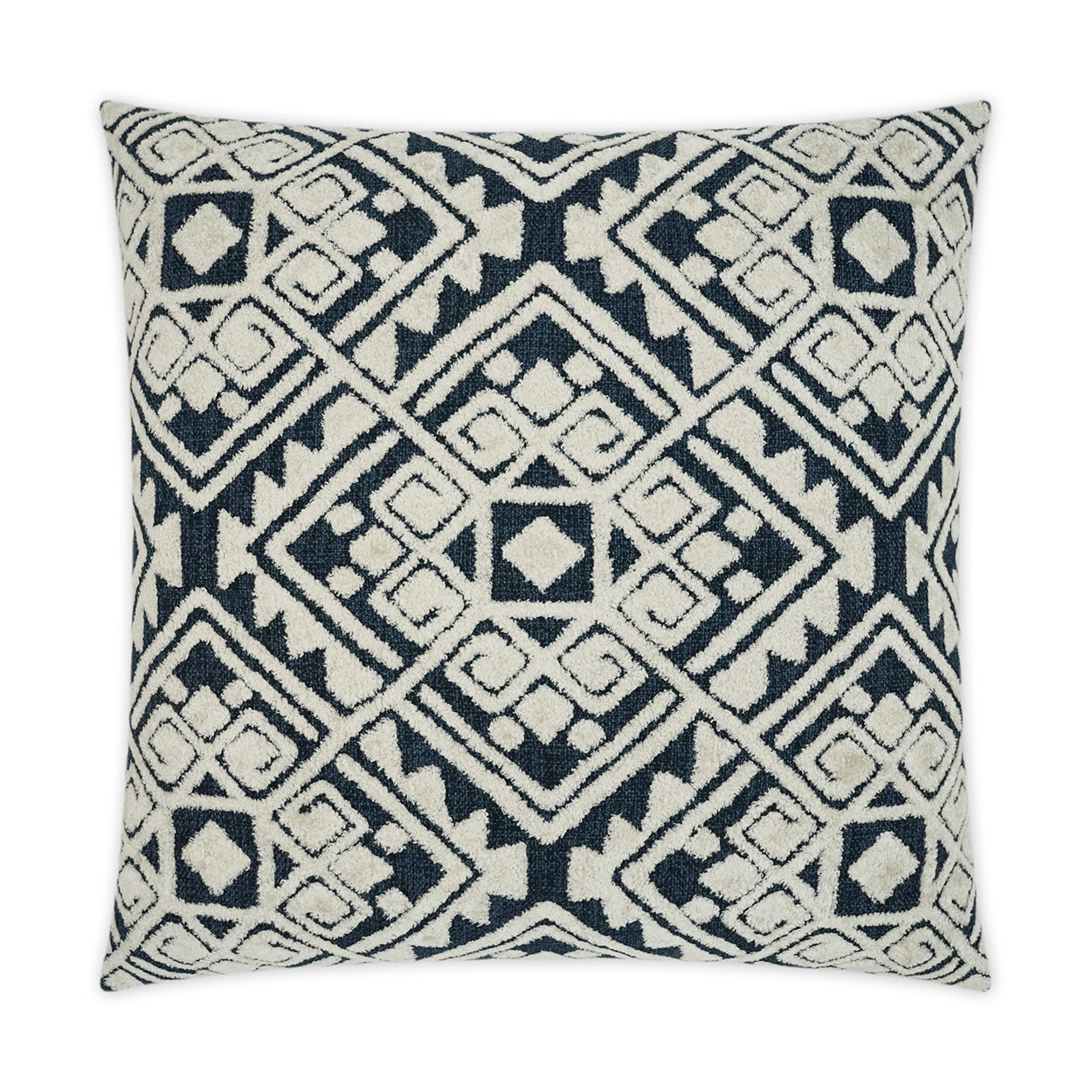 D.V. KAP HOME   24" x 24" Dolce Pillow - Blue Global    - 3412-B-2424