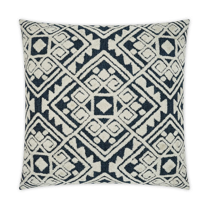 D.V. KAP HOME   24" x 24" Dolce Pillow - Blue Global    - 3412-B-2424