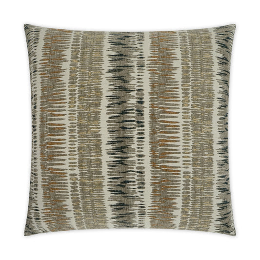 D.V. KAP HOME   24" x 24" Zorro Pillow - Mushroom Abstract, Global, Western Chic    - 3414-M-2424