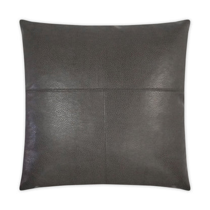 D.V. KAP HOME   24" x 24" Rodeo Pillow - Grey Solid, Western Chic    - 3417-G-2424