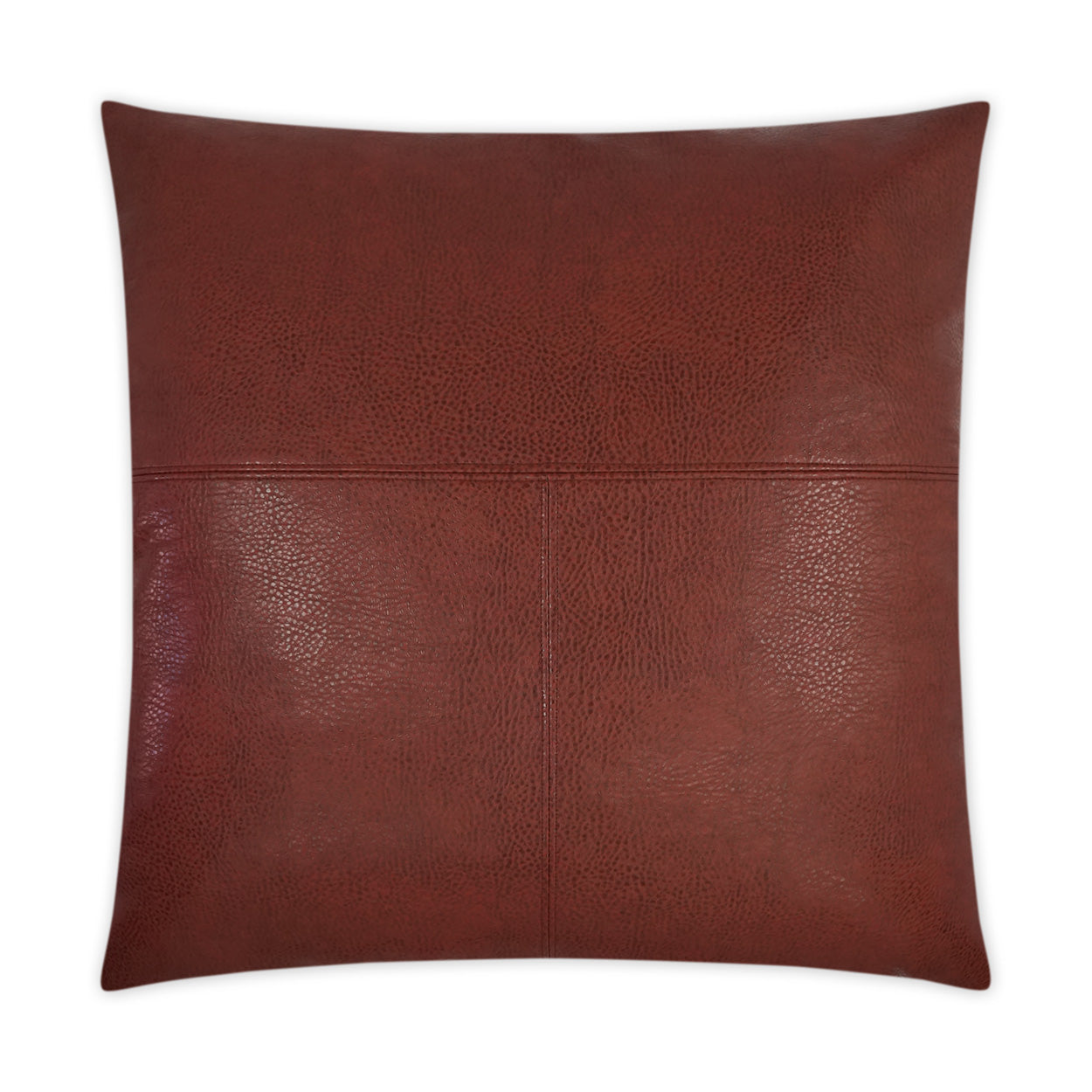 D.V. KAP HOME   24" x 24" Rodeo Pillow - Red Solid, Western Chic    - 3417-R-2424