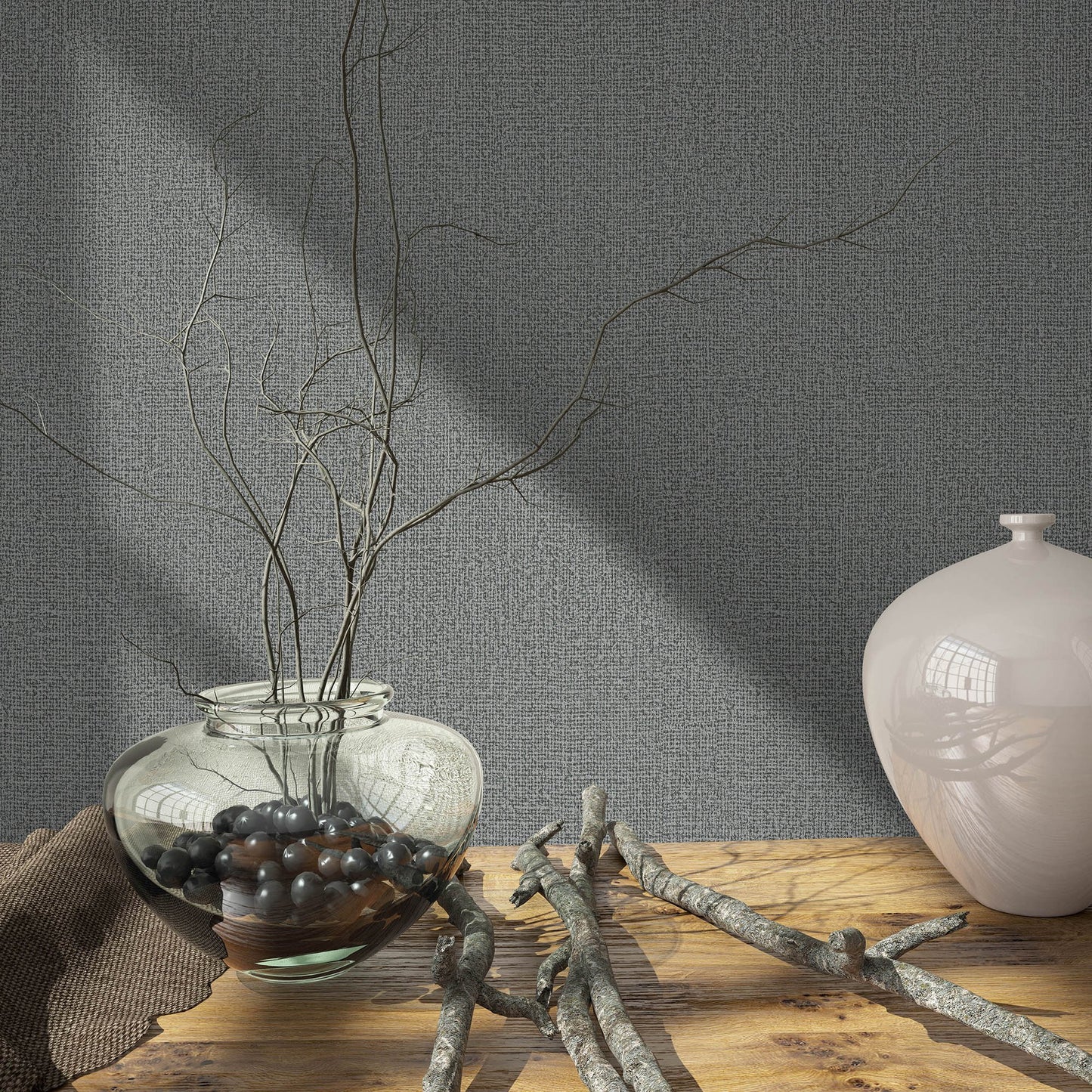 GALERIE WALLCOVERINGS Loft 2    Silver - Grey   - 34174