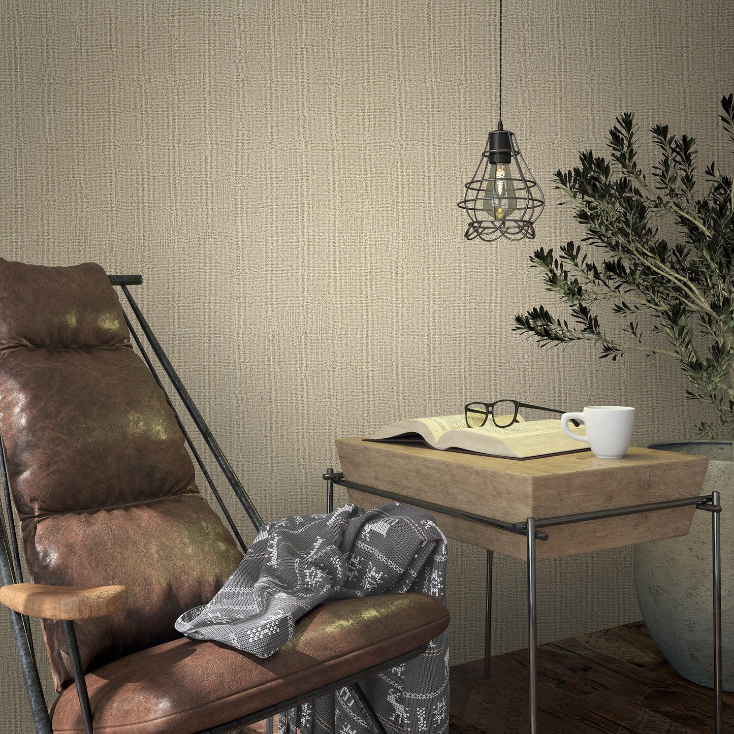 GALERIE WALLCOVERINGS Loft 2    Beige   - 34175