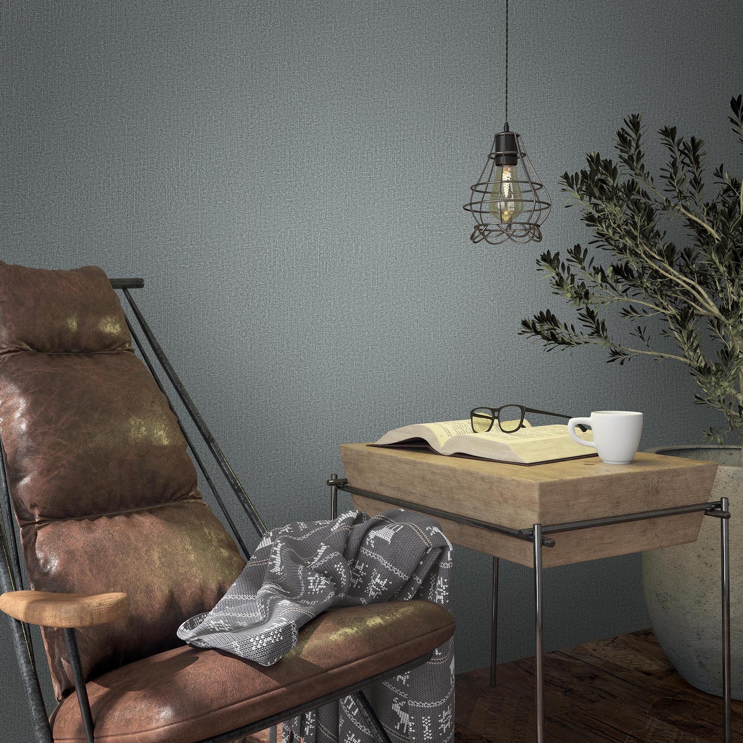 GALERIE WALLCOVERINGS Loft 2    Silver - Grey   - 34181