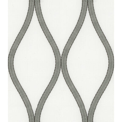 KRAVET DESIGN EMBROIDERY  GREY,SILVER,   - 34198.11.0