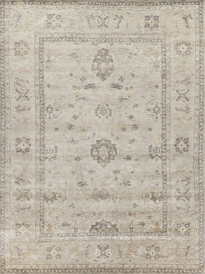 EXQUISITE RUGS   Antique Weave Oushak Indoor Hand Knotted    - 3420-9'X12'