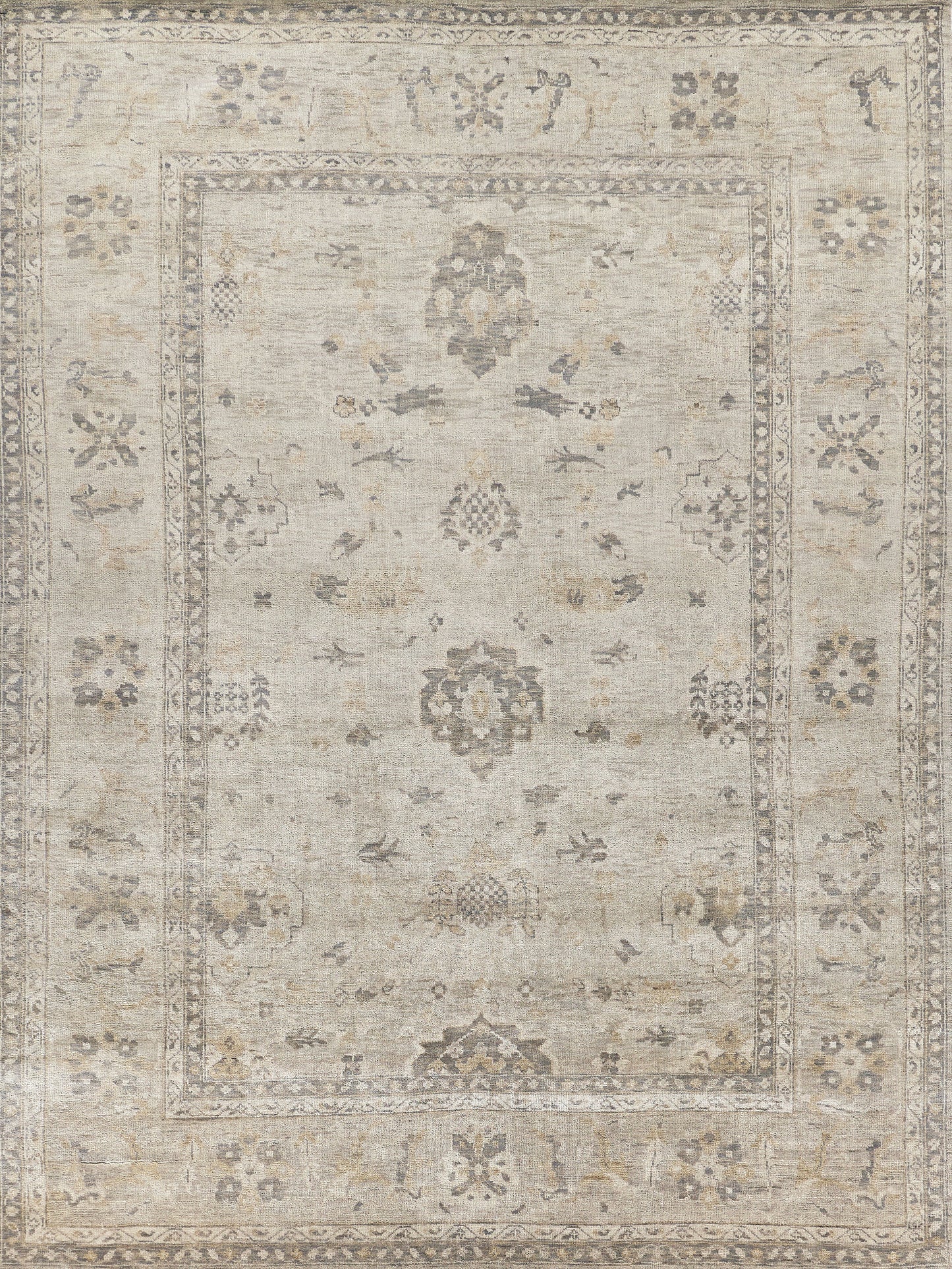 EXQUISITE RUGS   Antique Weave Oushak Indoor Hand Knotted    - 3420-3'X5'