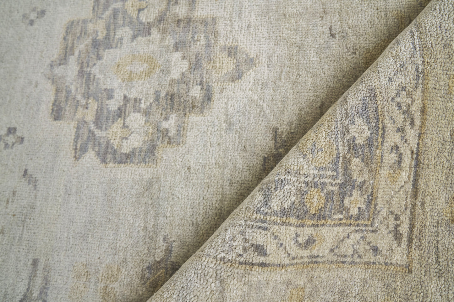 EXQUISITE RUGS   Antique Weave Oushak Indoor Hand Knotted    - 3420-3'X5'