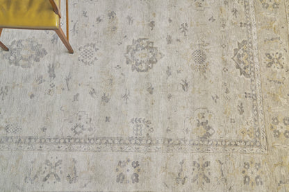 EXQUISITE RUGS   Antique Weave Oushak Indoor Hand Knotted    - 3420-6'X9'