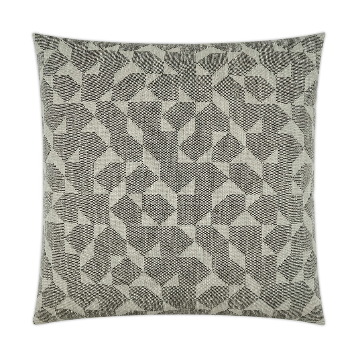D.V. KAP HOME   24" x 24" Explorer Pillow - Stone Modern, Geometric    - 3422-S-2424