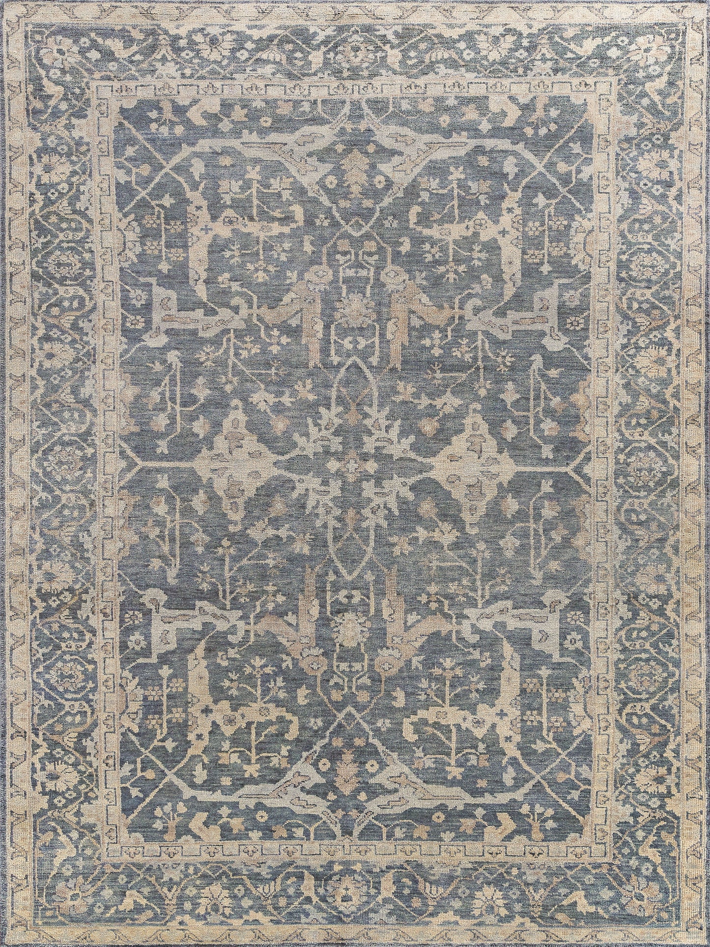 EXQUISITE RUGS   Hand-Knotted Rectangle    - 3422-12'X15'