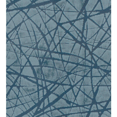 KRAVET COUTURE VELVET GEOMETRIC TEAL,TEAL,   - 34241.35.0