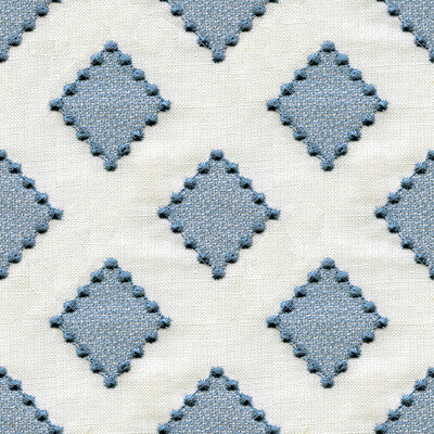 KRAVET BASICS EMBROIDERY  BLUE,BEIGE,   - 34267.516.0