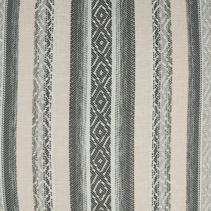 D.V. KAP HOME   24" x 24" Macaroon Pillow Western Chic, Stripes    - 3427-2424