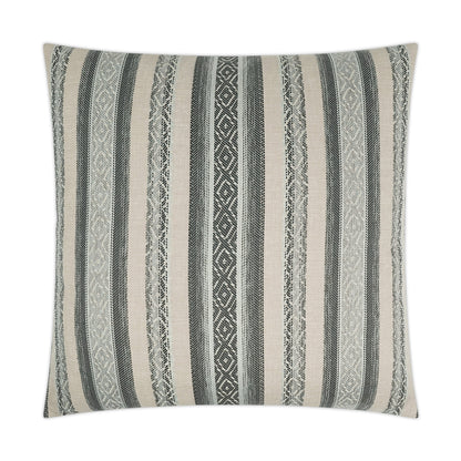 D.V. KAP HOME   24" x 24" Macaroon Pillow Western Chic, Stripes    - 3427-2424