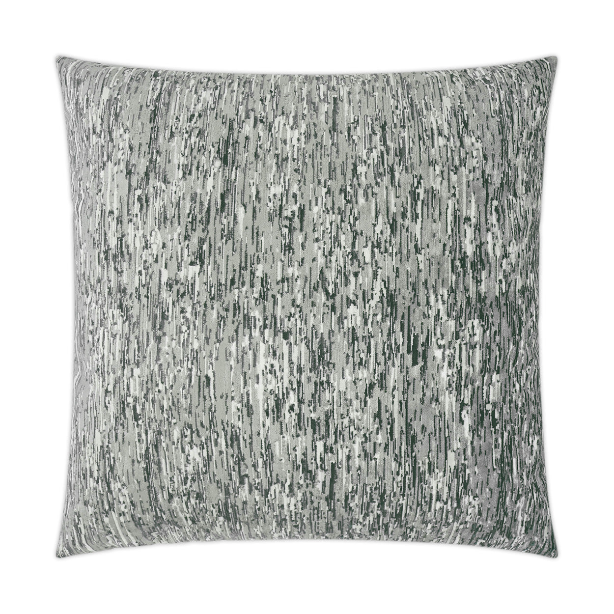 D.V. KAP HOME   24" x 24" Yanbu Pillow - Grey Transitional, Abstract    - 3428-G-2424