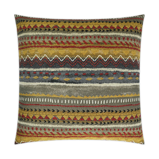D.V. KAP HOME   24" x 24" Crafting Pillow - Copper Western Chic, Global    - 3431-C-2424