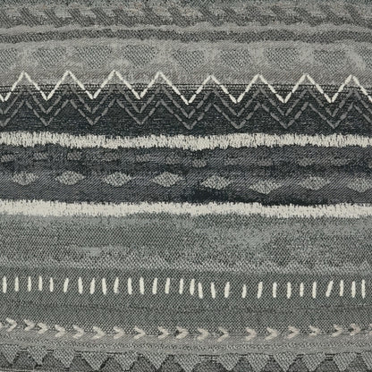 D.V. KAP HOME   24" x 24" Crafting Pillow - Smoke Western Chic, Global    - 3431-S-2424