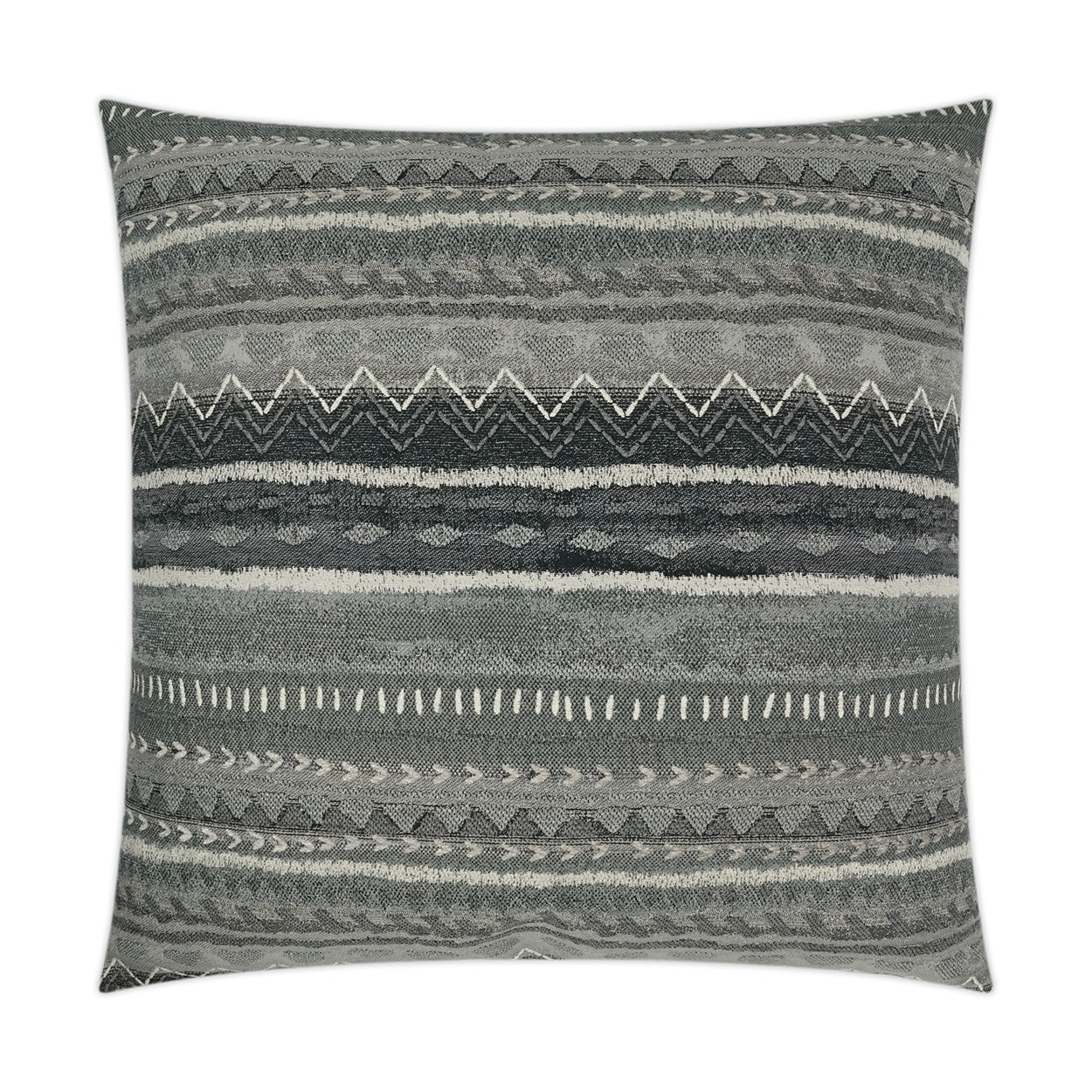 D.V. KAP HOME   24" x 24" Crafting Pillow - Smoke Western Chic, Global    - 3431-S-2424