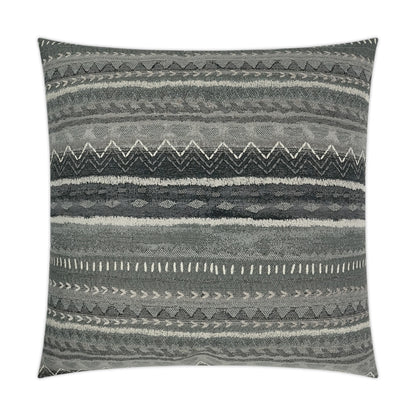 D.V. KAP HOME   24" x 24" Crafting Pillow - Smoke Western Chic, Global    - 3431-S-2424