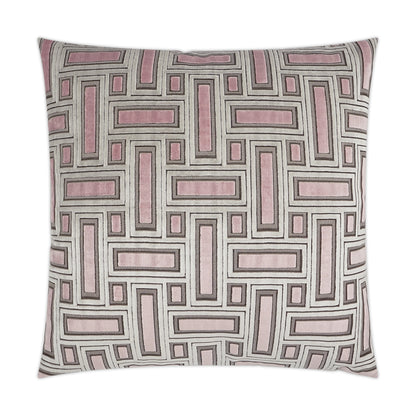 D.V. KAP HOME   24" x 24" Brix Pillow - Bella Transitional, Geometric    - 3433-B-2424