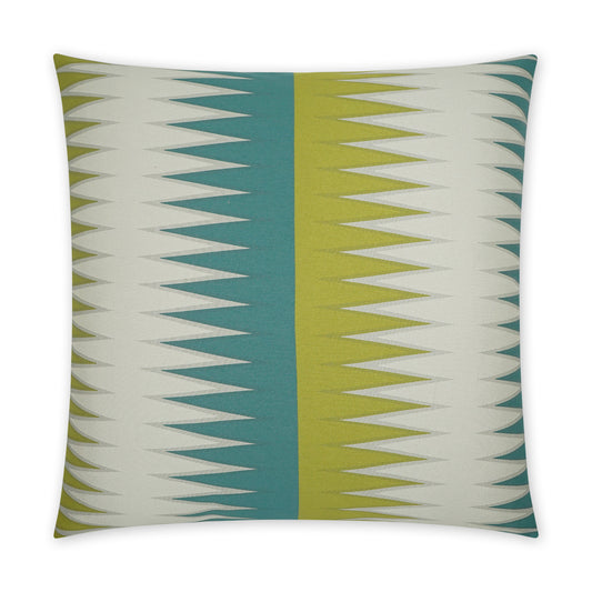 D.V. KAP HOME   24" x 24" Vamanos Pillow - Caribbean Modern    - 3435-C-2424