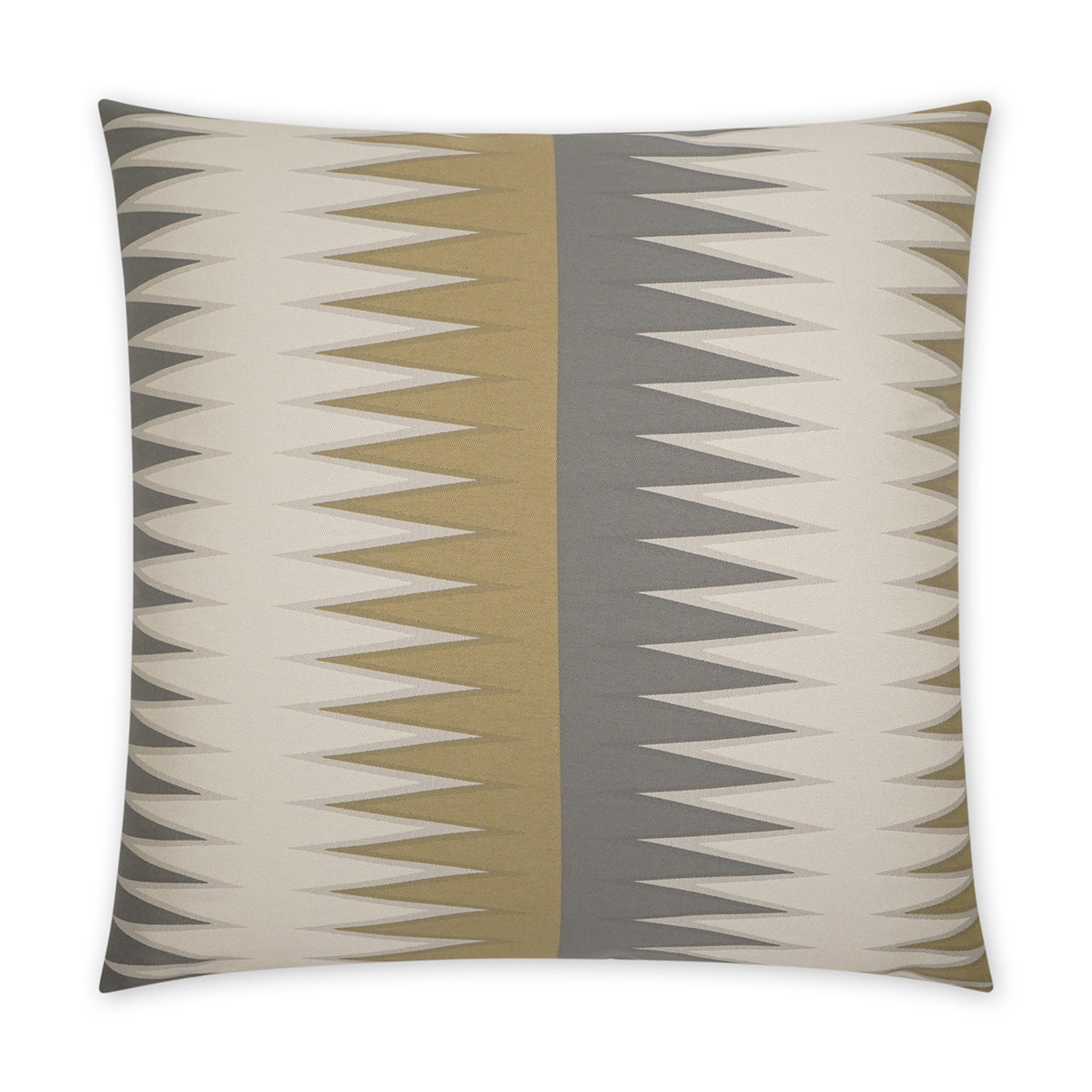 D.V. KAP HOME   24" x 24" Vamanos Pillow - Natural Modern    - 3435-N-2424