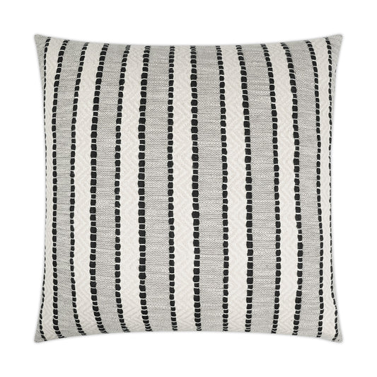 D.V. KAP HOME   24" x 24" Inca Trail Pillow - Domino Global, Stripes    - 3437-D-2424