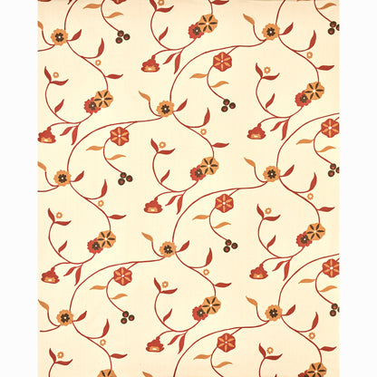 SCHUMACHER  PERENNIAL FAVORITES Indira Embroidery WOVEN WOVEN SPICE   - 3438001