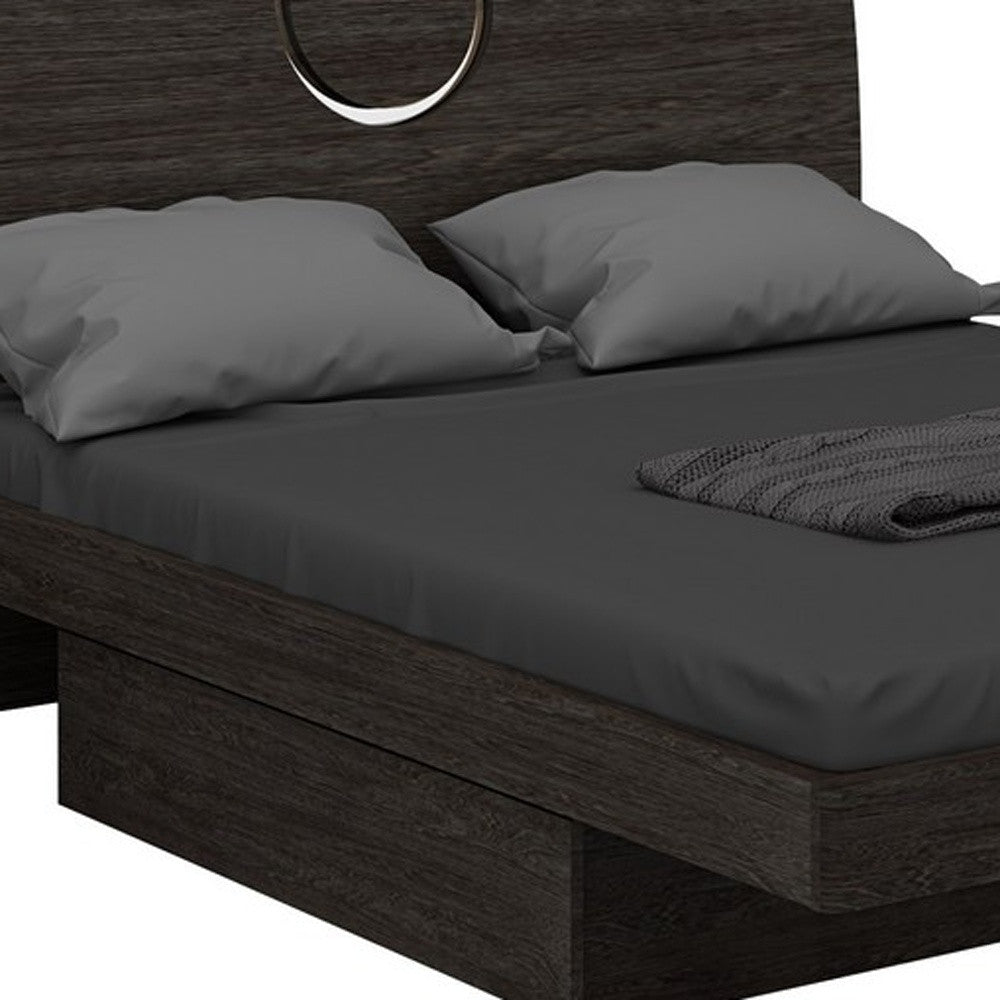 Queen Gray Bed