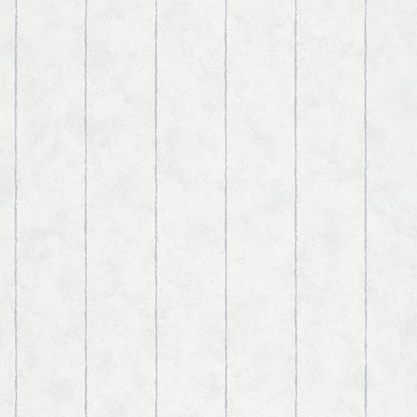 Galerie Wallcoverings Flora Stripes Galerie Wallcoverings  Silver Grey   - 34403