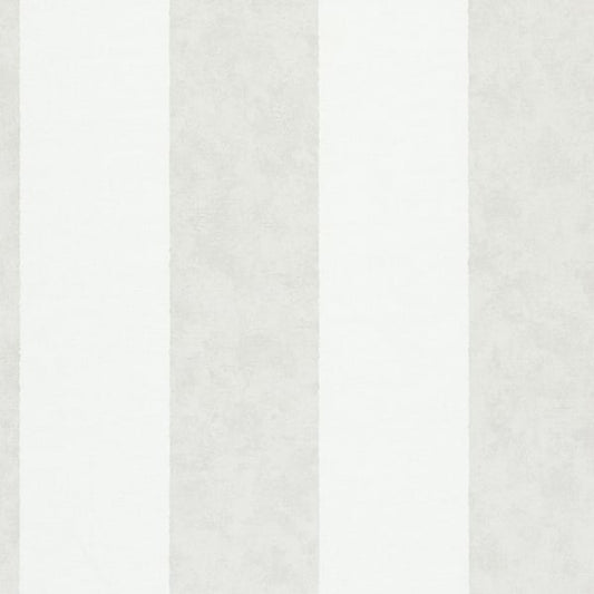 Galerie Wallcoverings Flora Thick Stripe Galerie Wallcoverings  Silver Grey   - 34412