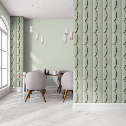 GALERIE WALLCOVERINGS The New Textures    Green   - 34419