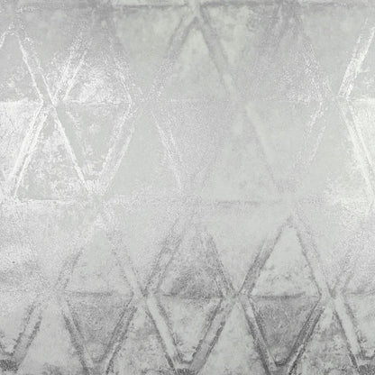 D.V. KAP HOME   24" x 24" Scheme Pillow - White Glam, Modern, Geometric    - 3444-W-2424