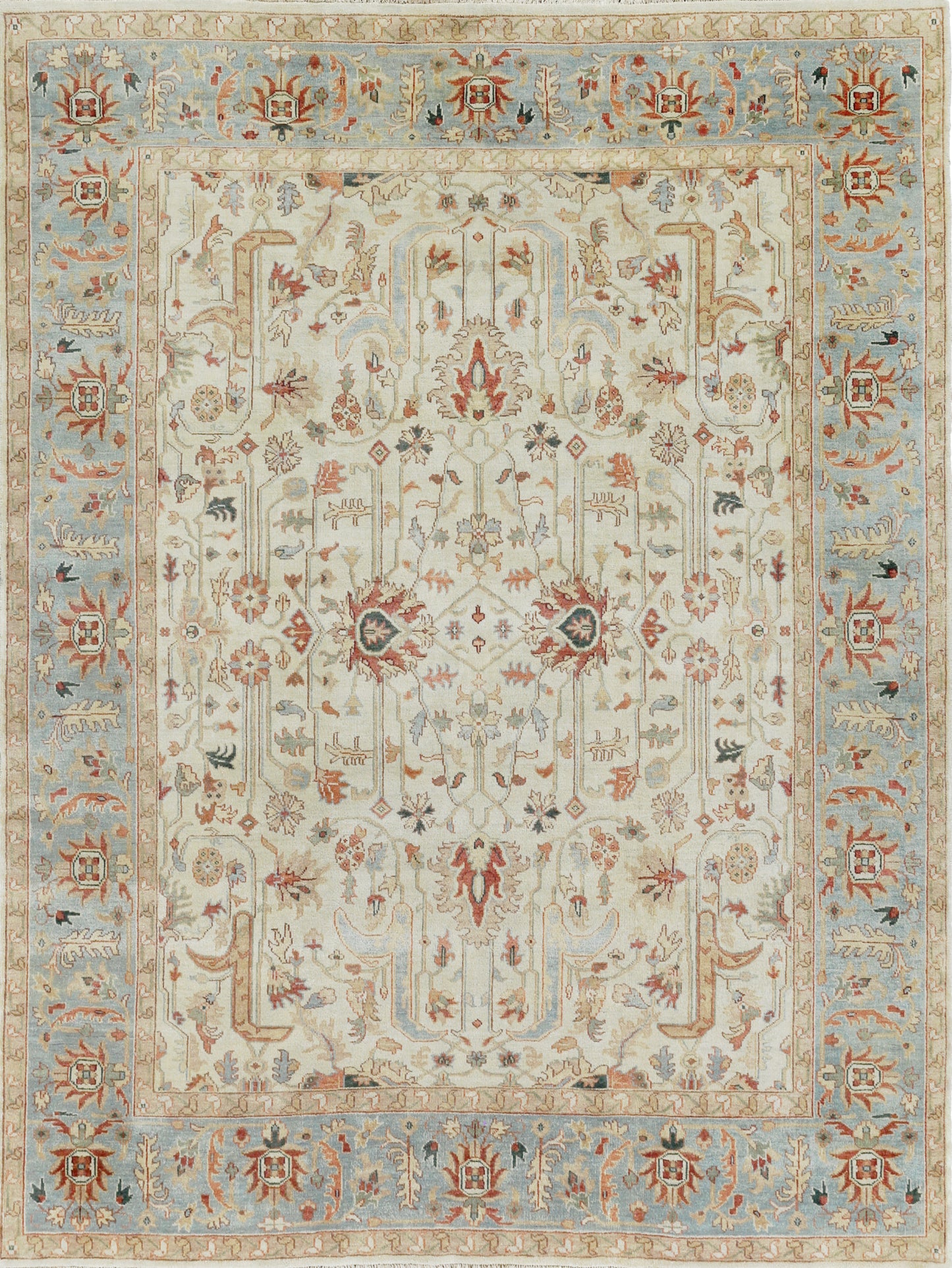 EXQUISITE RUGS   Hand-Knotted Rectangle    - 3447-6'X9'