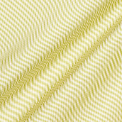 SCHUMACHER  CHROMA DALTON SILK GINGHAM SILKS & SATIN SILKS & SATIN CHARTREUSE   - 3449006