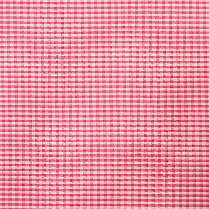 SCHUMACHER  CHROMA DALTON SILK GINGHAM SILKS & SATIN SILKS & SATIN CERISE   - 3449009