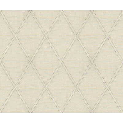 KRAVET BASICS EMBROIDERY DIAMOND IVORY,IVORY,   - 34507.1.0