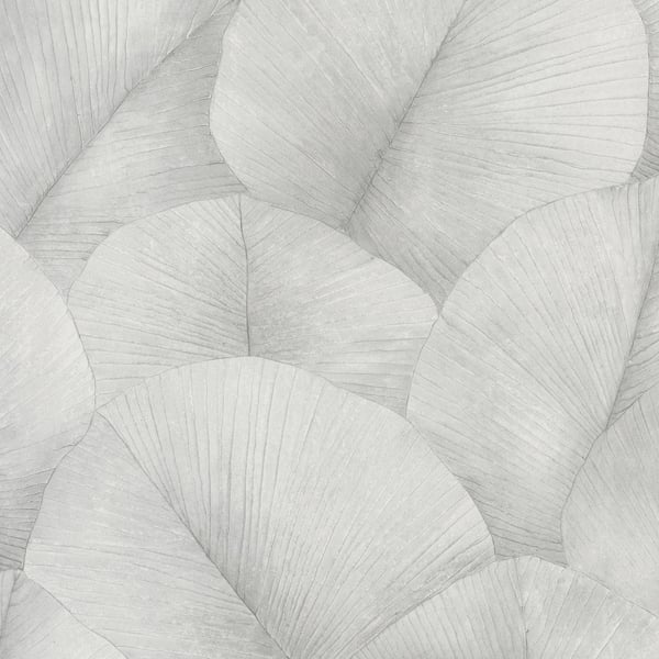 Galerie Wallcoverings Kumano Palm Lf Galerie Wallcoverings  Silver Grey   - 34509
