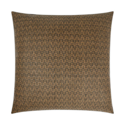 D.V. KAP HOME   24" x 24" Thatchwork Pillow - Safari Geometric, Global    - 3451-S-2424