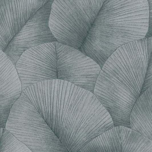 Galerie Wallcoverings Kumano Palm Lf Galerie Wallcoverings  Silver Grey   - 34514