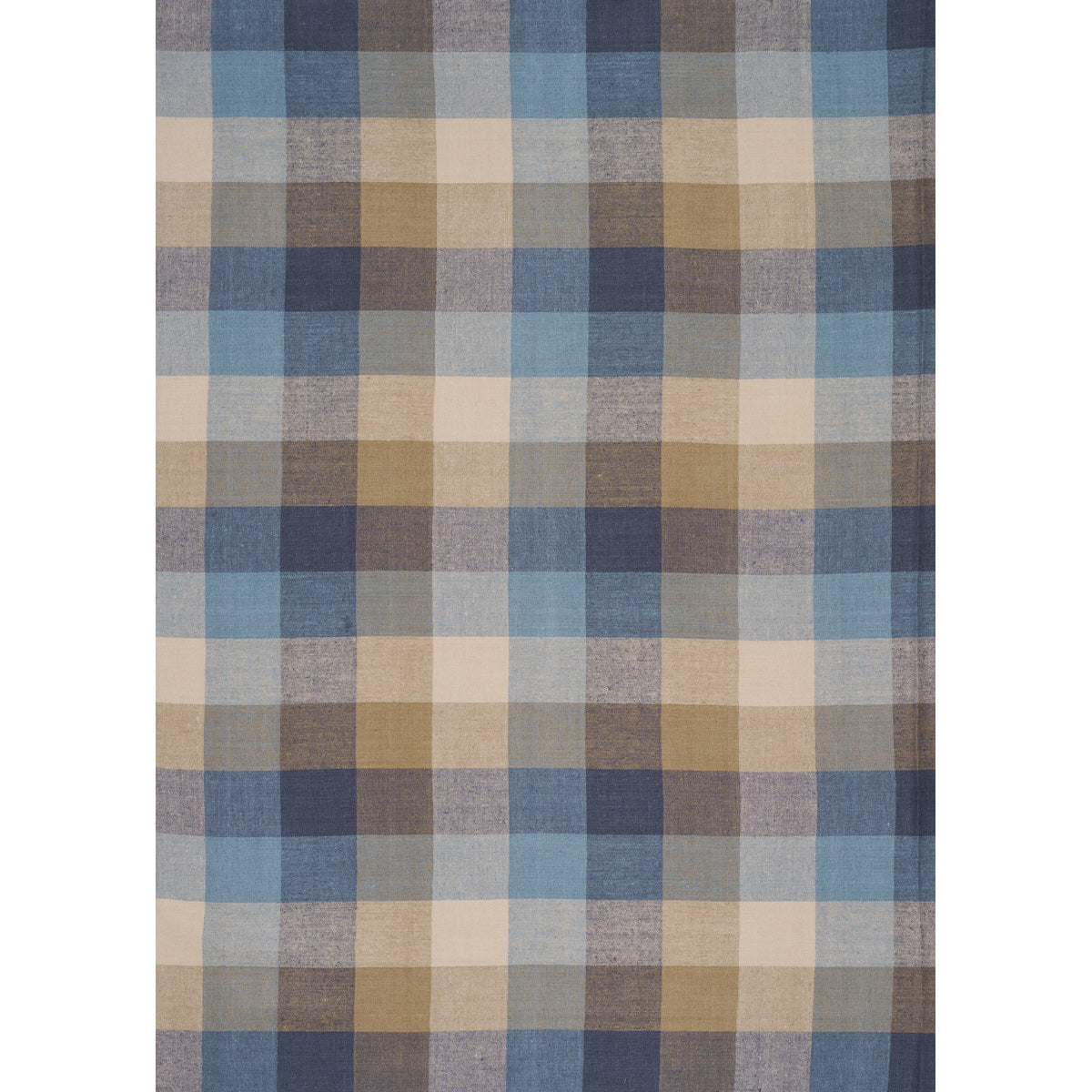 SCHUMACHER  CHROMA GRAYLYN PLAID PATTERN WOVENS PATTERN WOVENS INDIGO   - 3452002