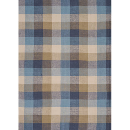 SCHUMACHER  CHROMA GRAYLYN PLAID PATTERN WOVENS PATTERN WOVENS INDIGO   - 3452002