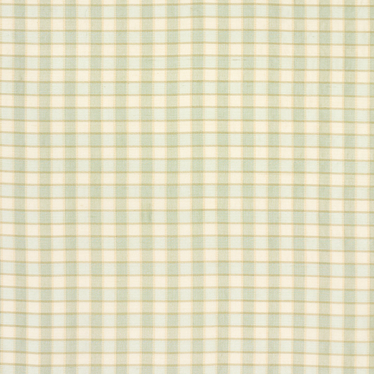 SCHUMACHER  CHROMA INGRID SILK CHECK SILKS & SATIN SILKS & SATIN SEASPRAY   - 3453003