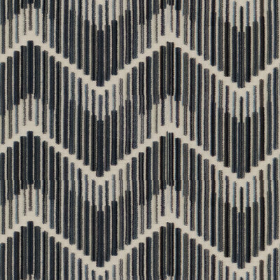 KRAVET COUTURE VELVET FLAMESTITCH BLUE,CHARCOAL,BEIGE   - 34553.521.0