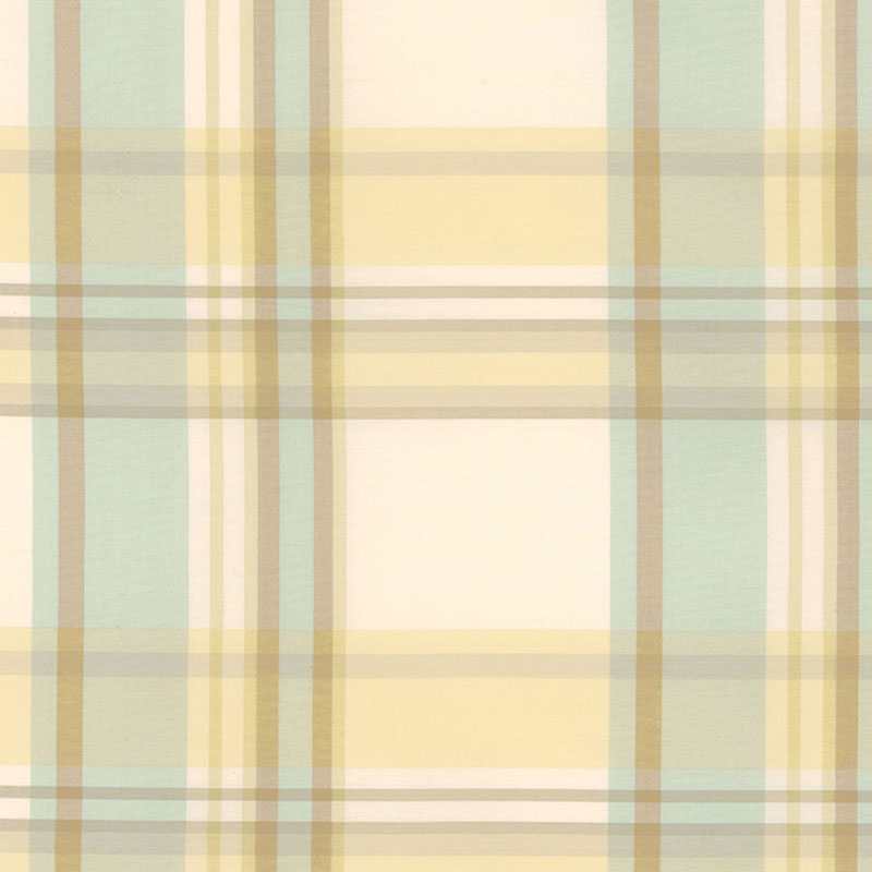 SCHUMACHER  CHROMA BIRMINGHAM SILK PLAID SILKS & SATIN SILKS & SATIN WHEAT   - 3457000