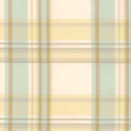 SCHUMACHER  CHROMA BIRMINGHAM SILK PLAID SILKS & SATIN SILKS & SATIN WHEAT   - 3457000