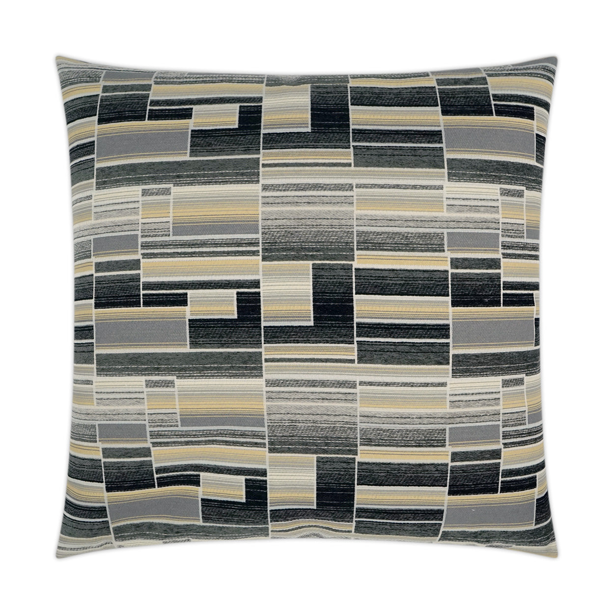 D.V. KAP HOME   24" x 24" Naman Pillow Modern, Abstract, Geometric    - 3460-2424