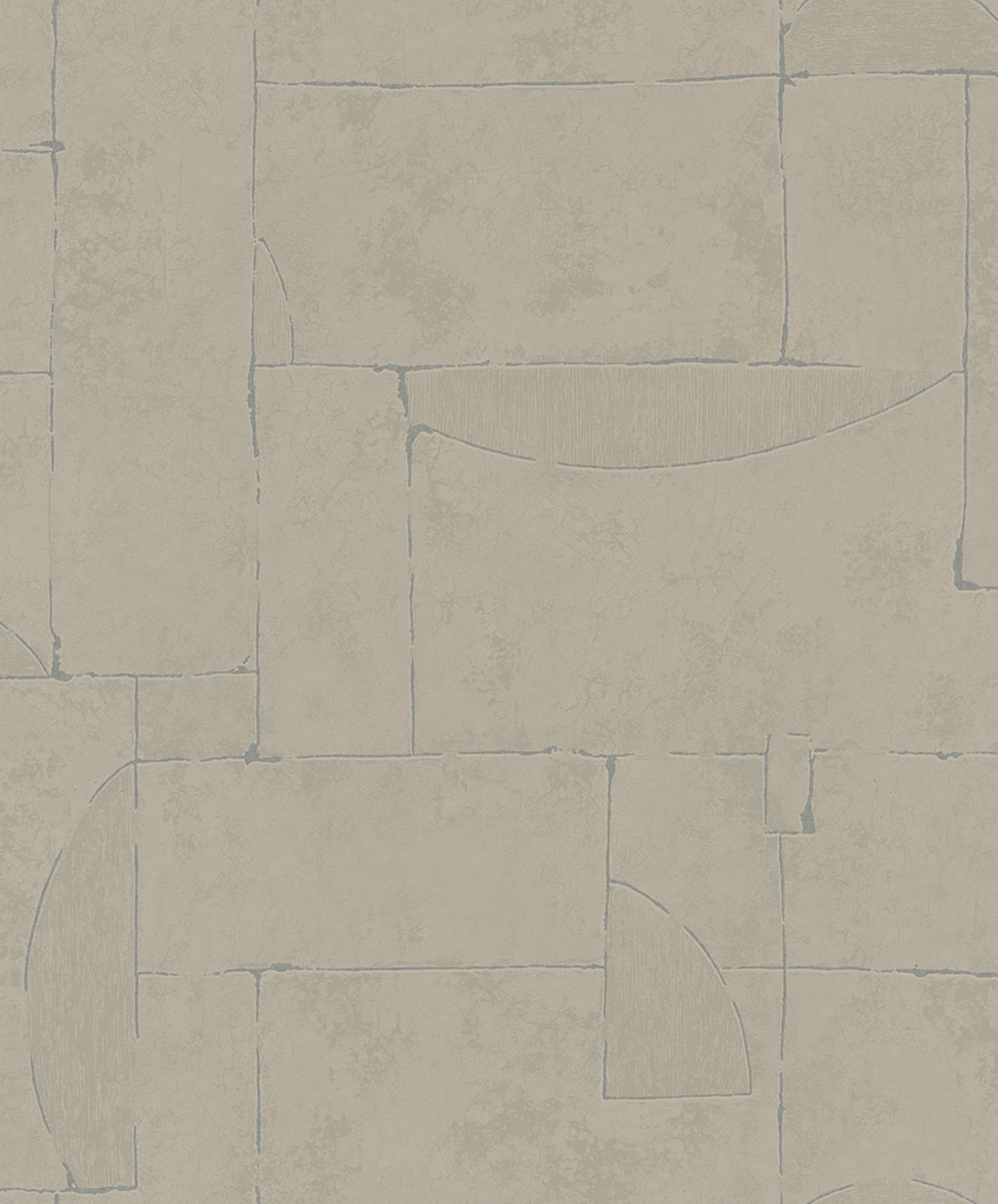 GALERIE WALLCOVERINGS TERRA Graphic Tile Brick Stone  Beige,Brown Irregular stone shapes mimics the effect of a stone wall.  - TR34601